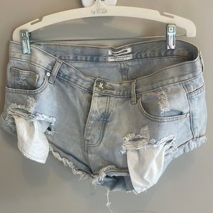 One Teaspoon Jean Shorts